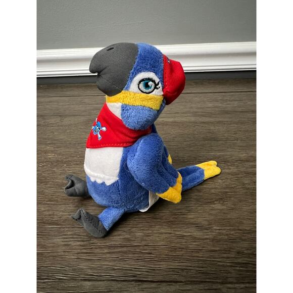 Fun Stuff‎ Blue Pirate Parrot Plush - Picture 1 of 6